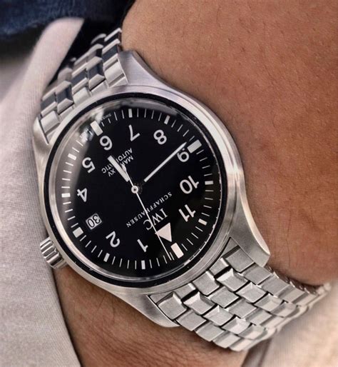 iwc mark xv bracelet|iwc mark xv review.